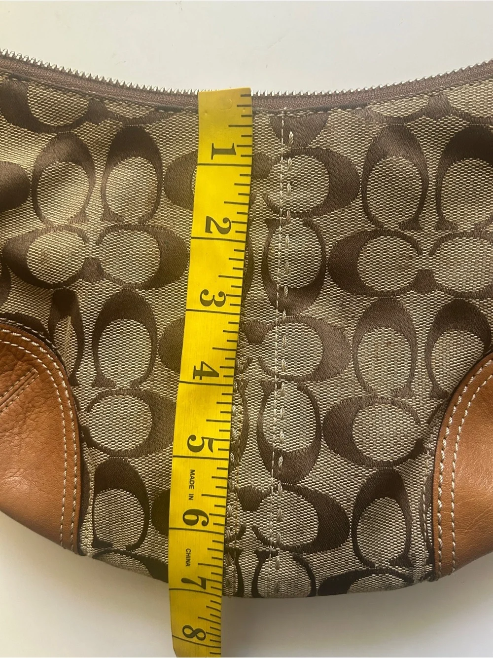 Vtg Coach Hamptons Shoulder Bag